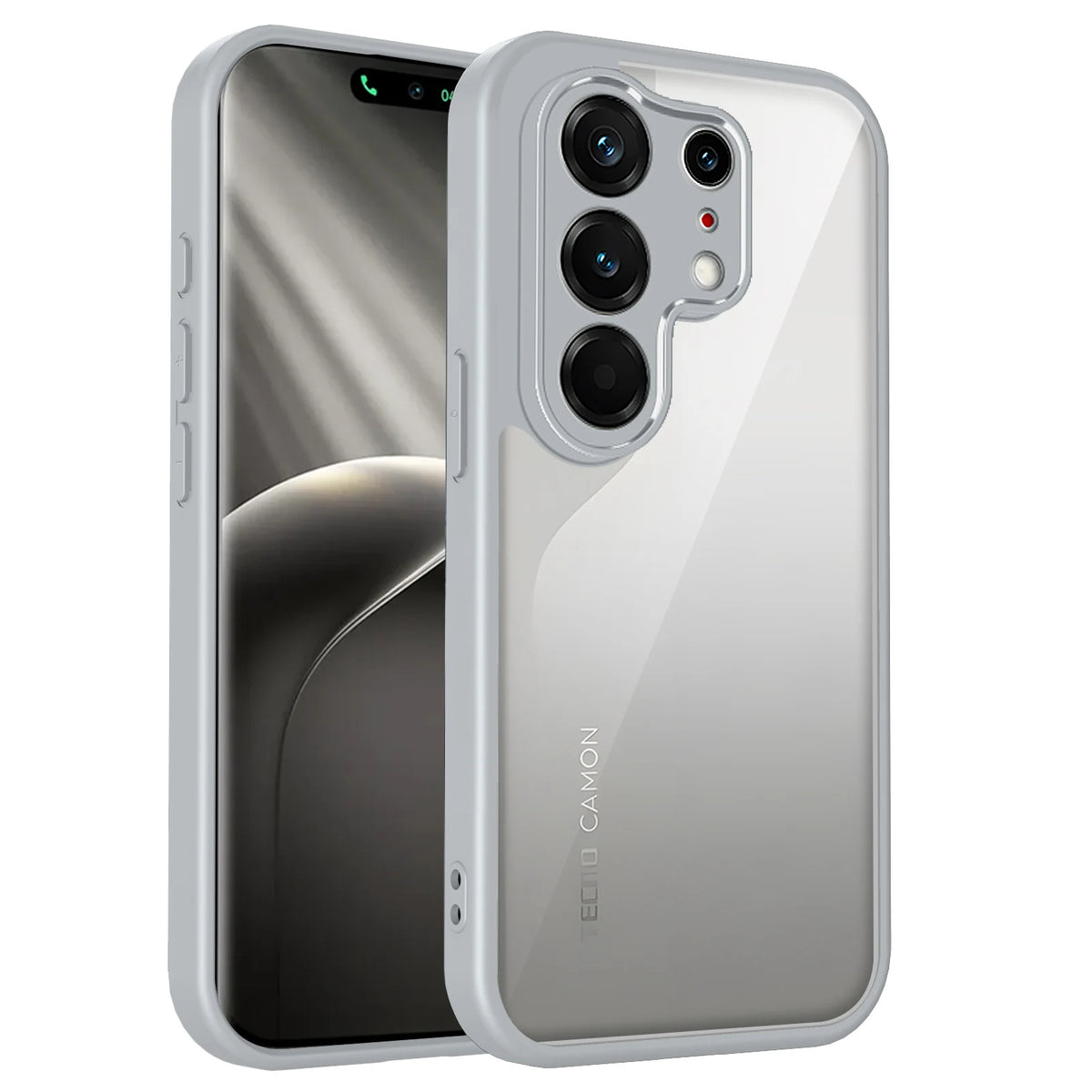For Tecno Camon 50 Ultra Air Cushion Silicon Bumper Clear Matte Back Cover Hard Case Tecno Camon 50 Pro Coques Tecno Camon 50