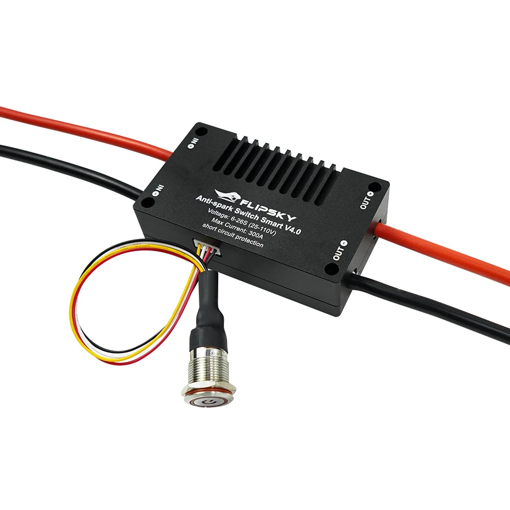 Flipsky Anti-spark Switch Smart 300A V4.0 For Electric Skateboard / Electric Surfboard / Electric Go-kart / RC Cars / Robot