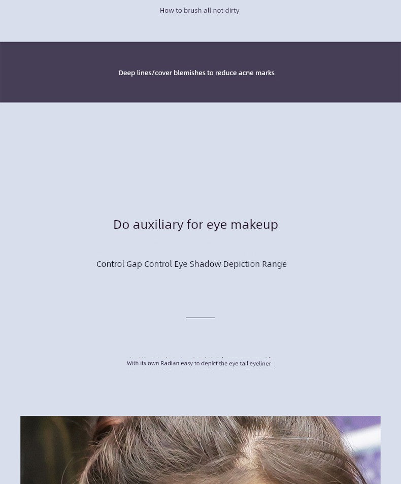 Eye Shadow Drawing Auxiliary Silicone Upper and Lower Baffle Mascara