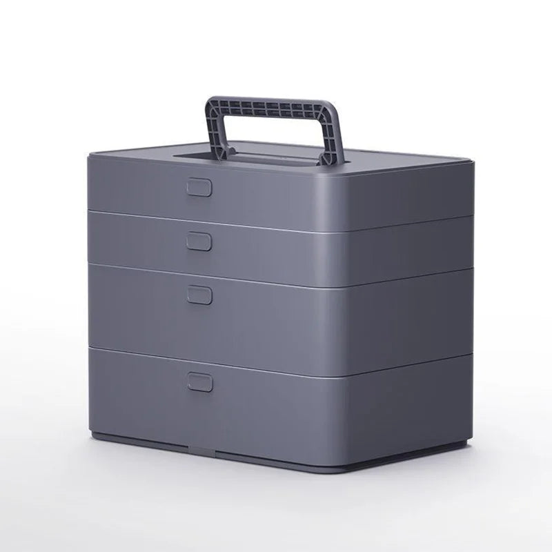 X9-ABCDEFGHI Household Electric Combination Tool Box Layered Free Combination for DIY Hand Tools and Home Repair Tools