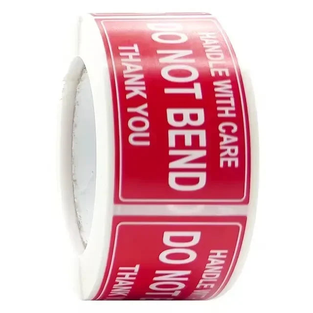 Fragile Warning Sticker 250PCS/Roll Shipping Labels Stickers For Delivery Glass Product Warning Labels Adhesive Mini Papers