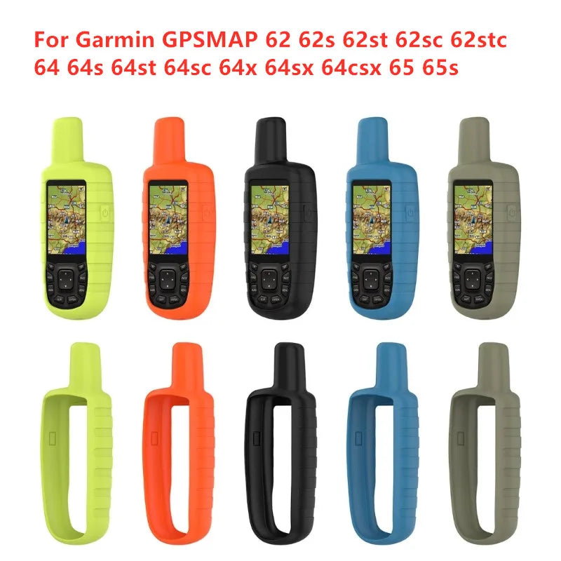 Silicone Case Soft Cover Screen Protector case For Garmin GPSMAP 62 62s 62st 63 63sc 63st 64 64s 64sc 64st 64sx 64x 64csx 65 65s