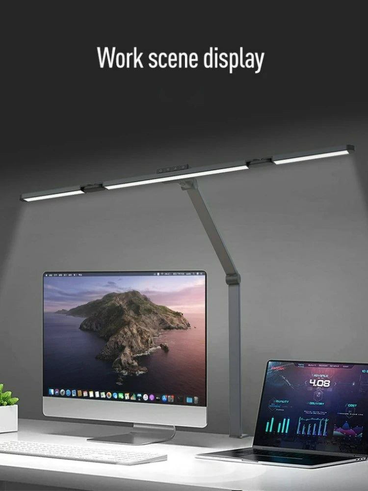LED Desk Lamp with Clamp Remote Dimming 24W Ultra Bright Desk Lamp for Home and Office Architects Paired with Ambient Lighting