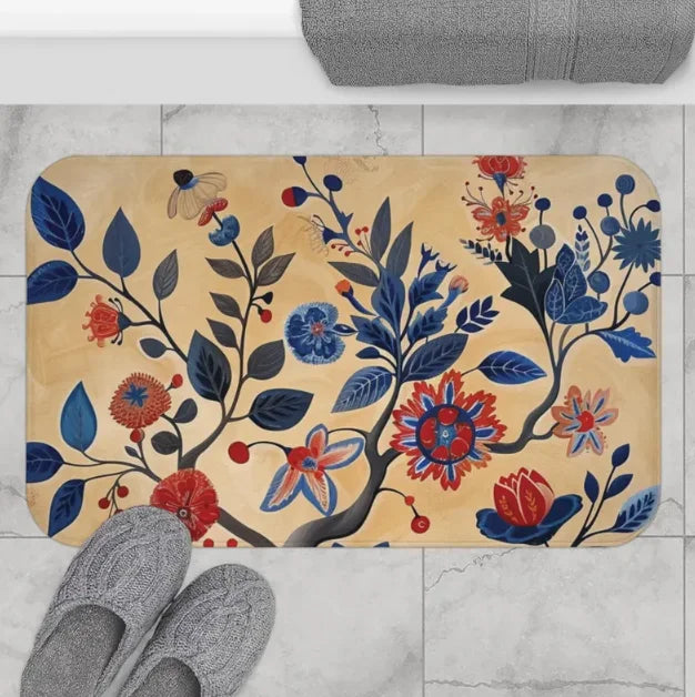 Sunset Yoga Mat Yoga Themed Non-Slip Rug Meditation CarpetBoho Yoga MatMindfulness RugYoga Art Washable Carpet Gift for Yogi