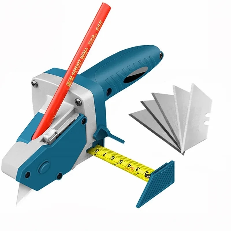 Hand Tools Plasterboard Edger With 5M Tape Measure Drywall Cutting Carpentry Tool Gypsum Board Cutter Cardboard Scriber