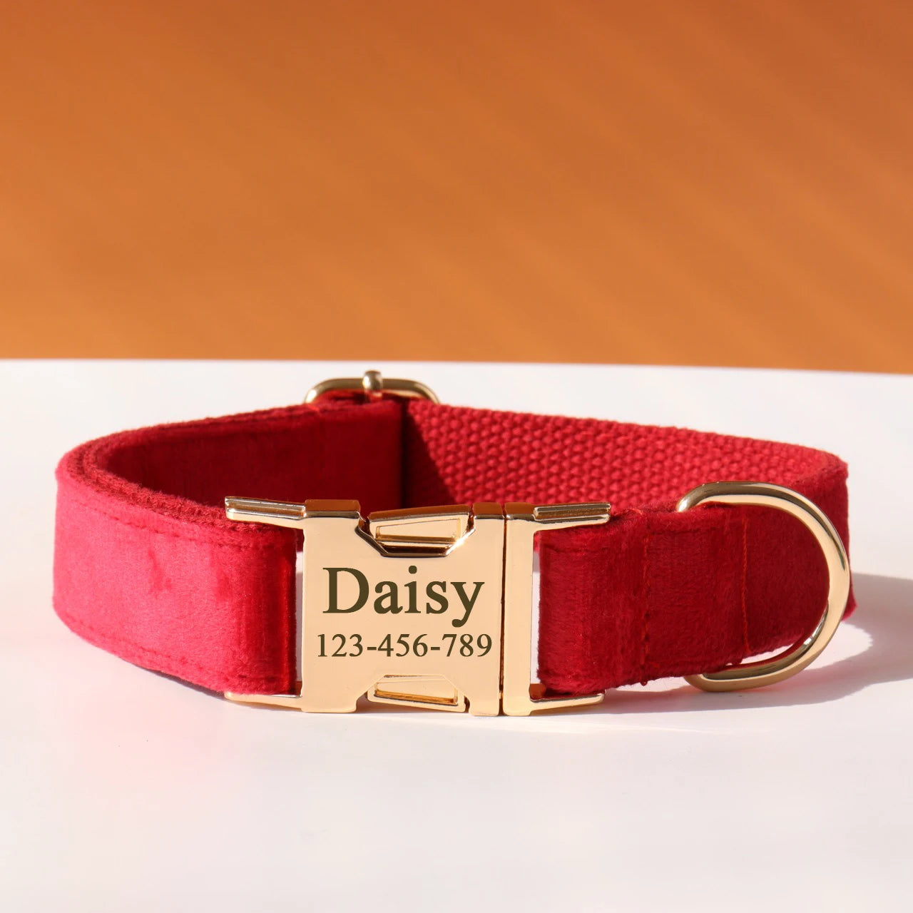 Personalized Dog Collar Bow Set Customized ID Name Tel Engraving Name for Small Medium Large Dogs Adjustable Dog Leash