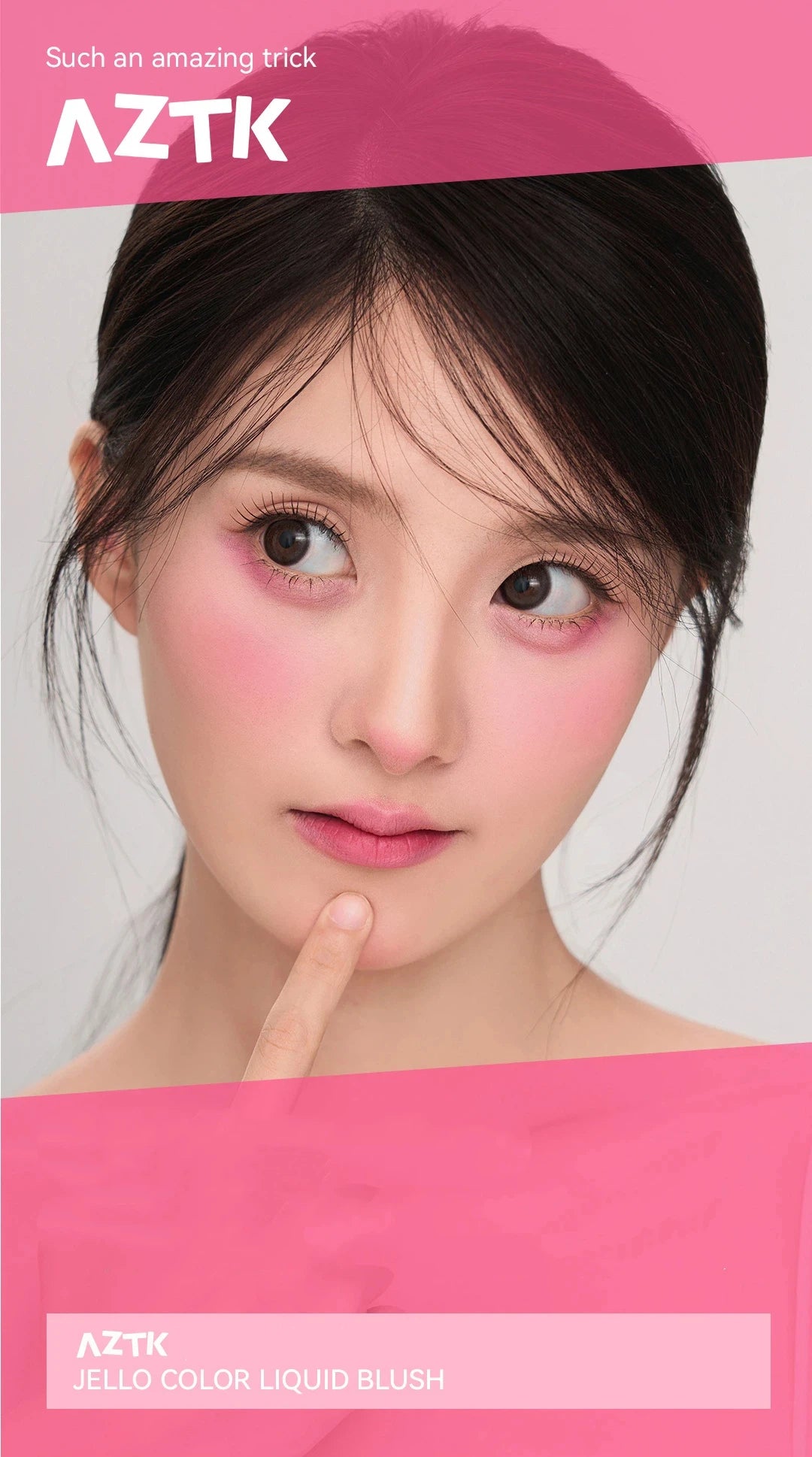 AZTK Blusher Color Face Makeup Rendering Liquid Blush Moisturizer Long Lasting Eye Shadow Beauty Expands Cheek Tint Cosmetics