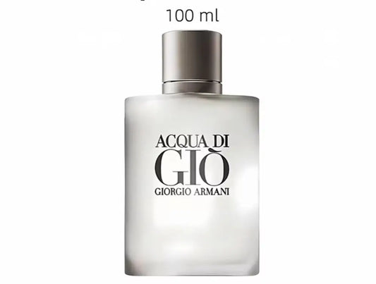 Armani Acqua di Gio EDT 100ml for Men Giorgio Armani Classic Fresh Aquatic Woody Scent Long Lasting Light Perfume Cologne Spray