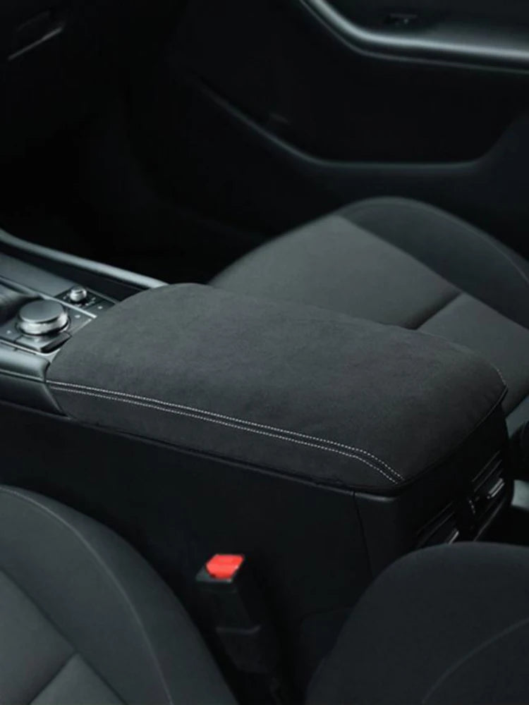 For Mazda CX-5  2019 2020 2021 2022 2023 2024 Mazda 3 Axela Central Control Armrest Box Protective Sleeve Suede Accessories