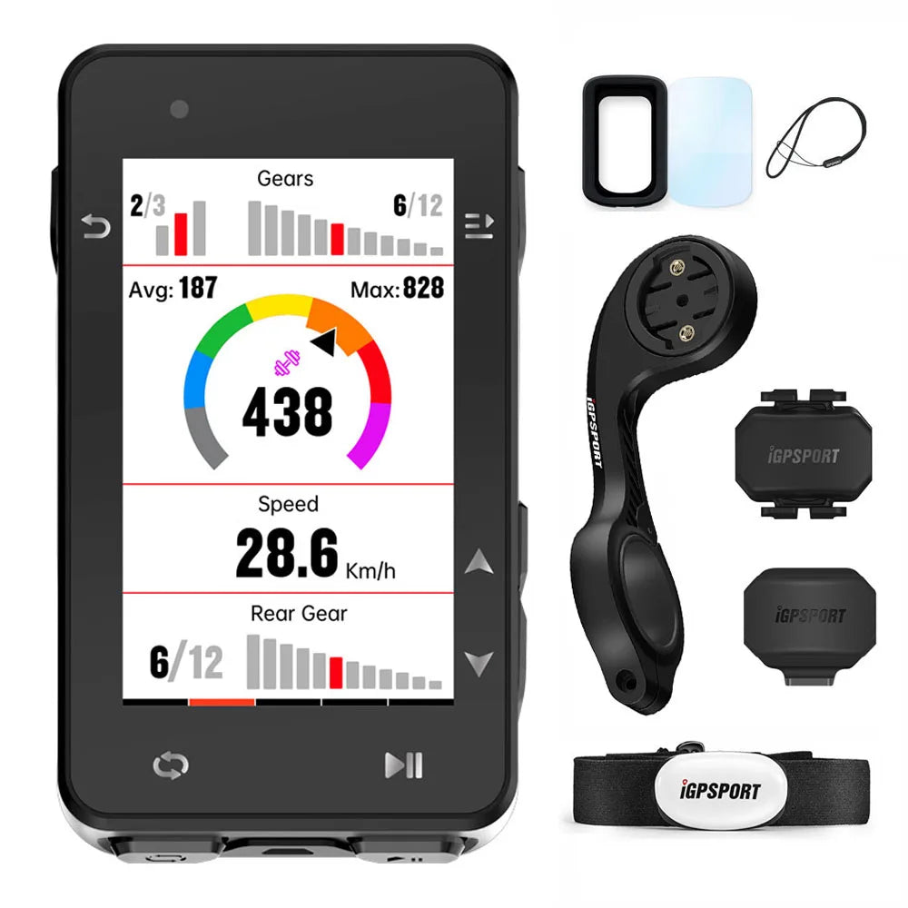 iGPSPORT iGS630S GPS Bike Computer Global Map Navigation Support Yaw planning Smart Climb Planning Indoor Bike Training