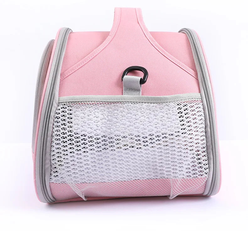 Cat bag, convenient for going out, pet dog, hamster, hedgehog, travel backpack, convenient outdoor bag bird mouse guinea pig bag