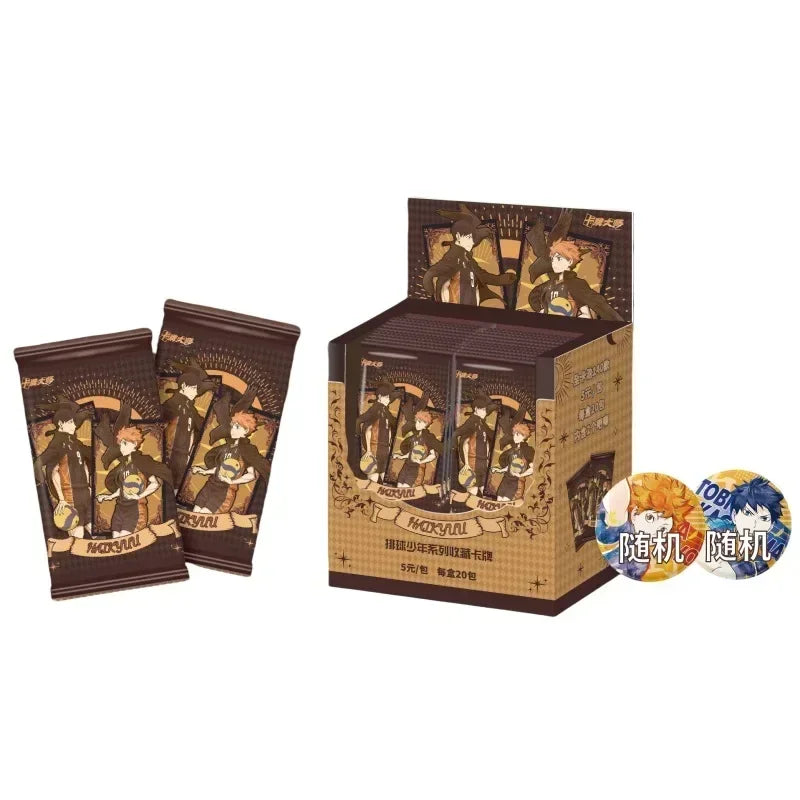 Haikyuu CardsThe Junkyard Showdown Is Coming Hotly with A Passionate Opening Classic Collectible Card Toys and Gifts