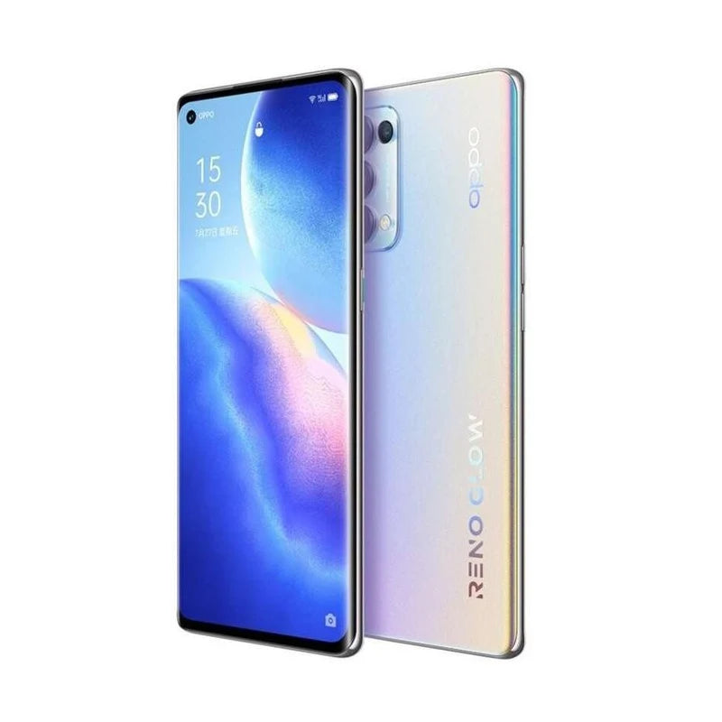 OPPO Reno 5 pro 5G smartphone Global firmware 12GB 256GB ColorOS 11.1 6.55" 64MP Quadruple camera Dimensity 1000+ used phone