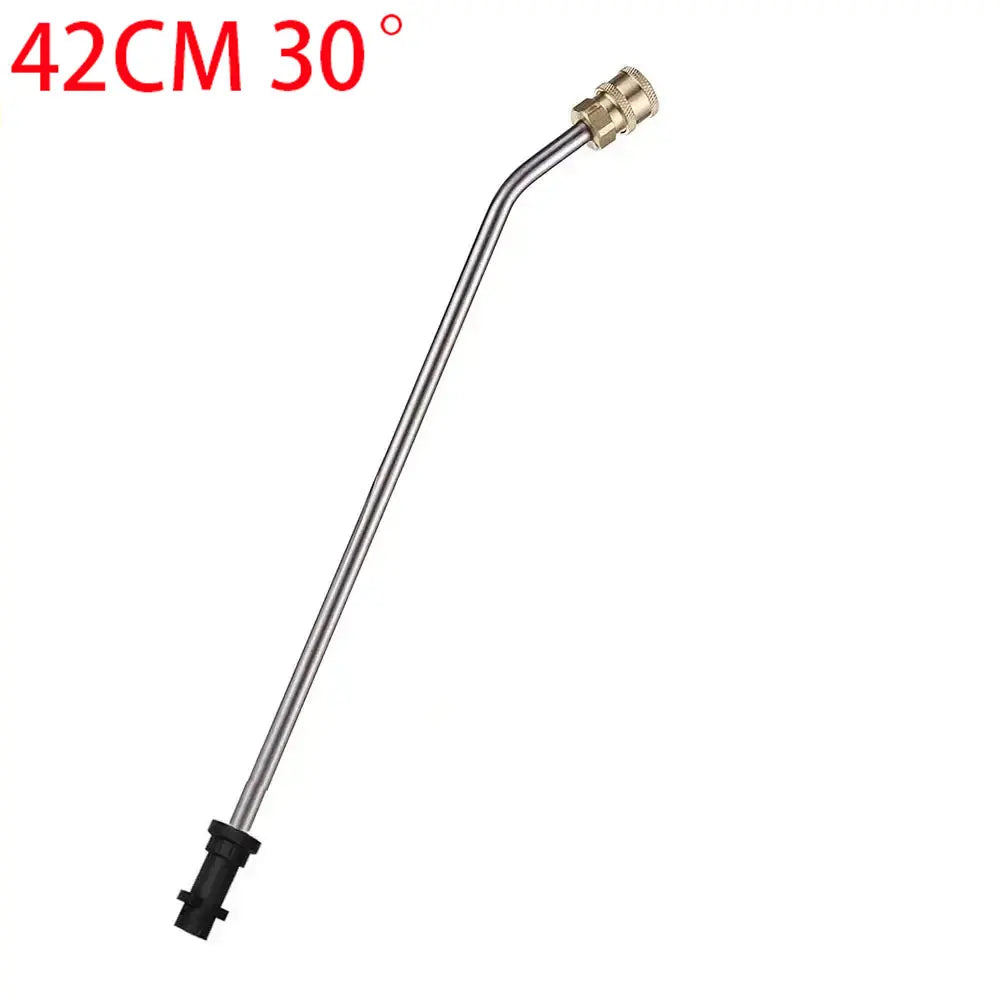ROUE Angled Spray Lance, Under Chassis Wash Lance Compatible With Karcher K2 K3 K4 K5 K6 K7 Pressure Washer, Gutter Cleaning Kit
