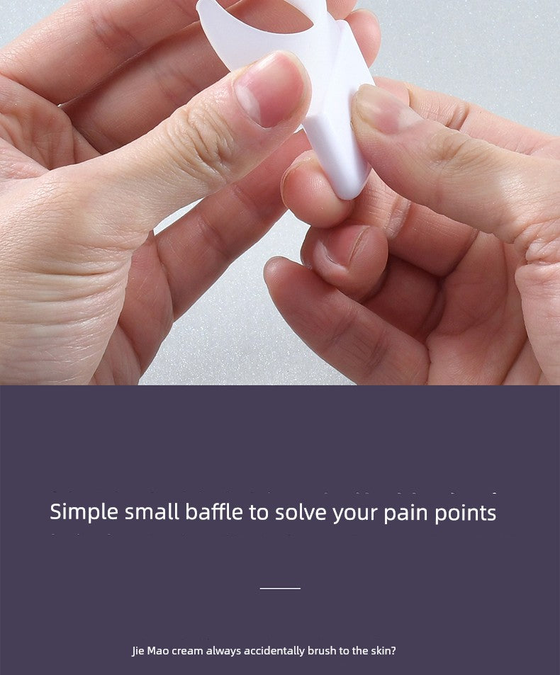 Eye Shadow Drawing Auxiliary Silicone Upper and Lower Baffle Mascara