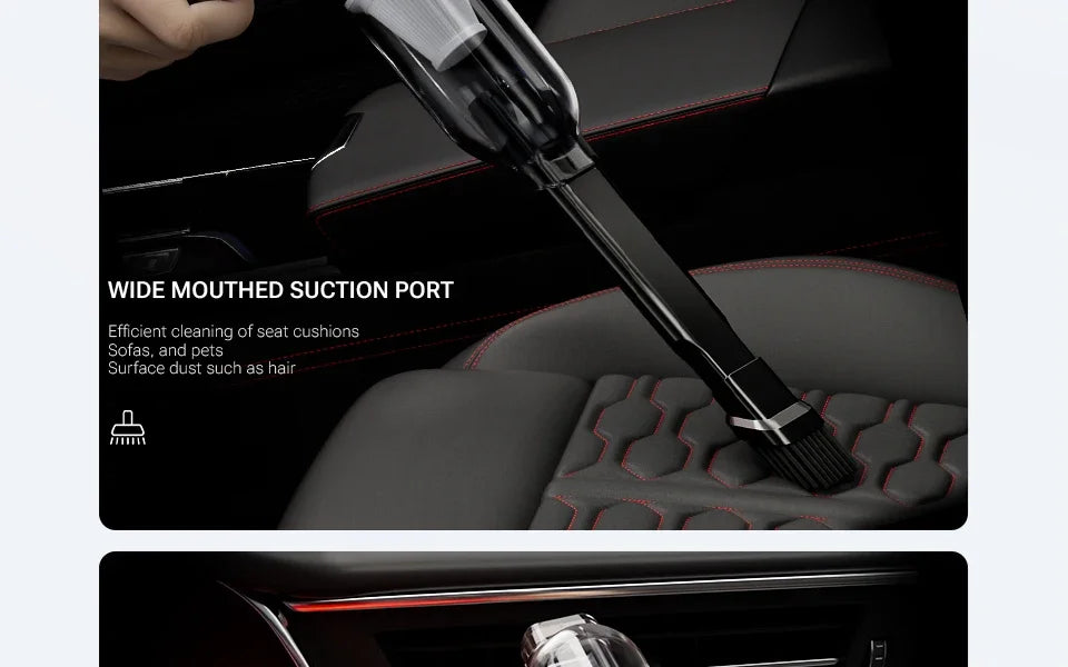 2025 SZUK Car Vacuum Cleaner 9998700PA Powerful Suction Mini Handheld Vacuum Cleaner Type-C Portable Vacuum Cleaner for Car Home