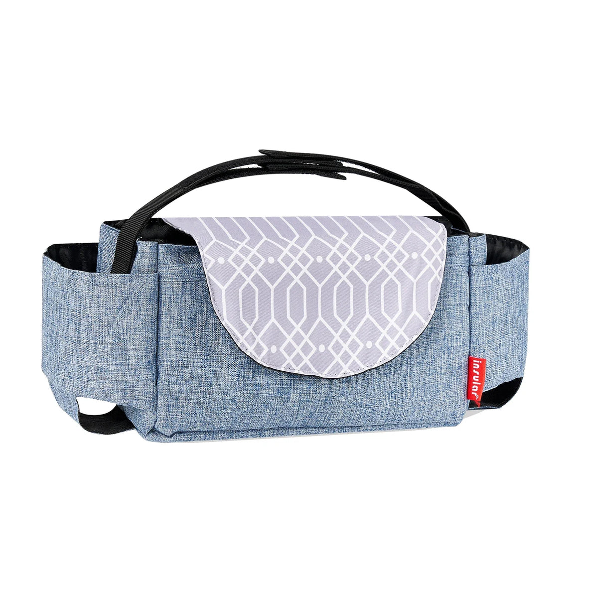 Baby Stroller Bag Pram Organizer Stroller Accessories Stroller Cup Holder Cover Trolley Organizer Pouch Travel Accessories