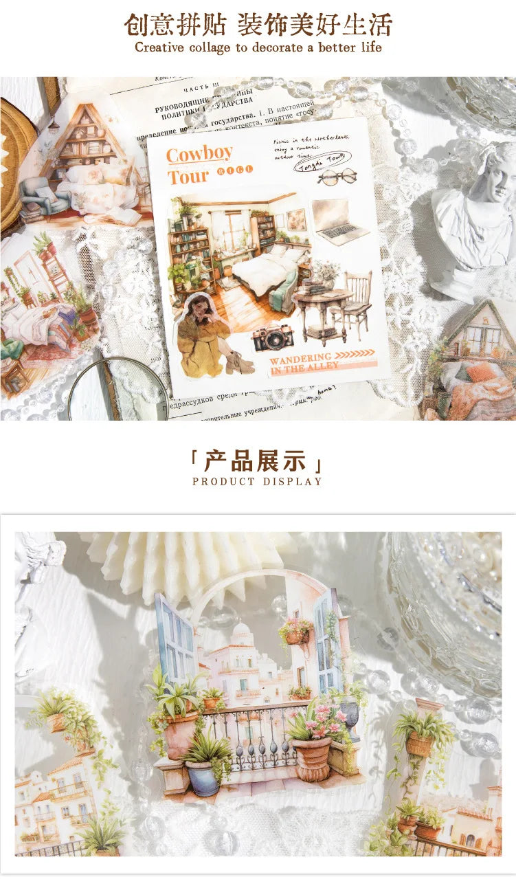 20pcs/lot Kawaii Stationery Stickers everyday household chores sticker pack DIY Craft Scrapbooking Album Junk Journal