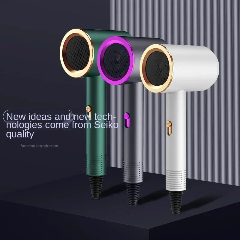 New Professional Salon Hair Dryer with Ionic & Heat Protection Portable for Home Hotel Travel-for Household & Hotel Use