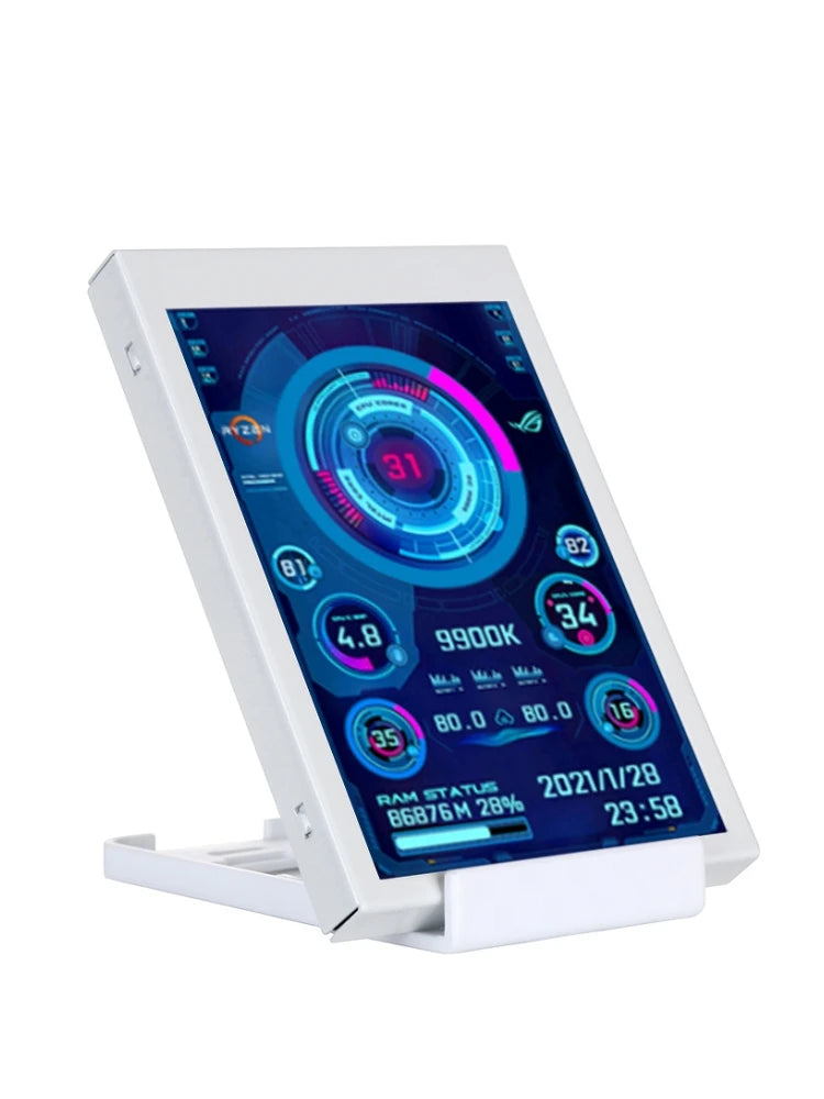 New 3.5 Inch IPS Type-C Secondary Screen for Computer CPU GPU RAM HDD Hardware Monitor LCD Display Freely AIDA64 Windows