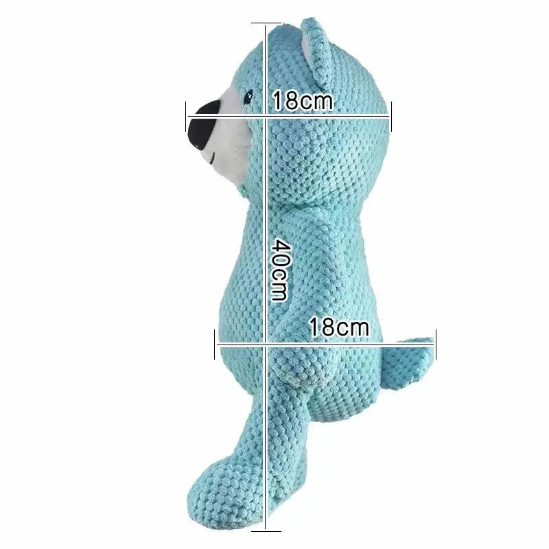 Pet Toy for Dogs, Plush Chew Toy with Sound, Large Animal Design, New Dog Toy for Medium and Large Dogs