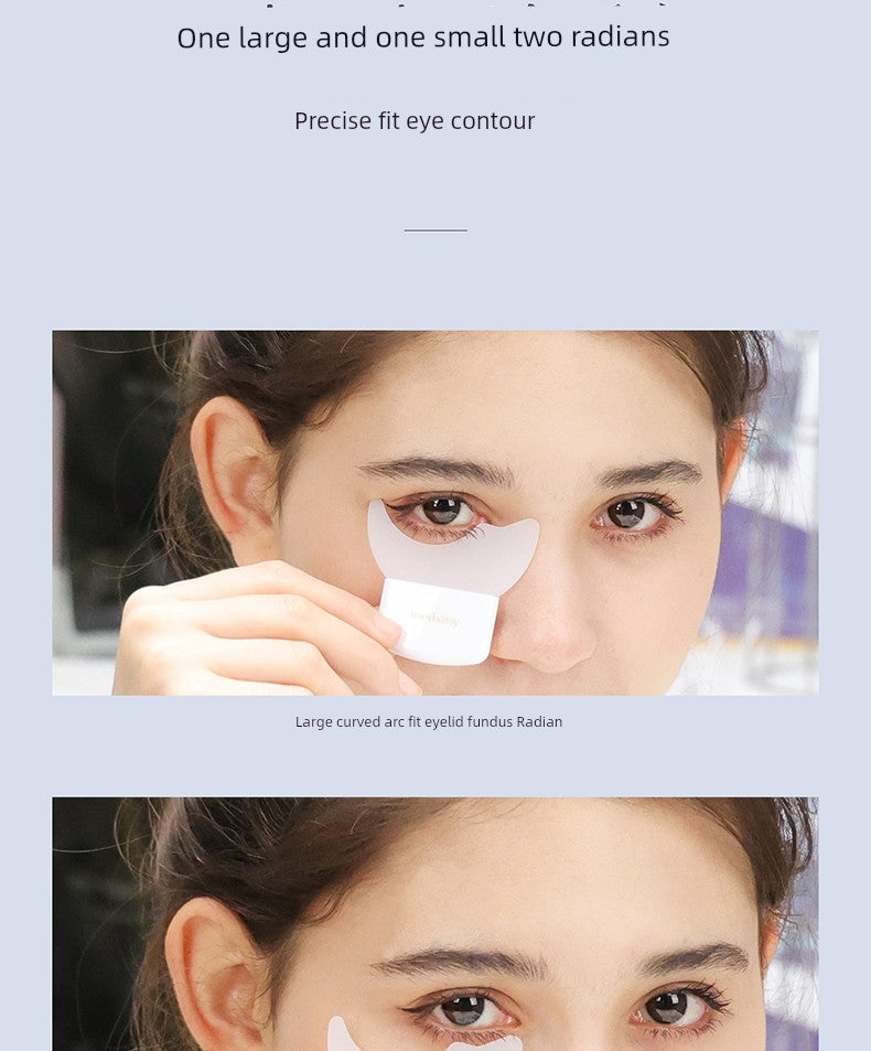 Eye Shadow Anti-Spill Glue Silicone Tool Mascara