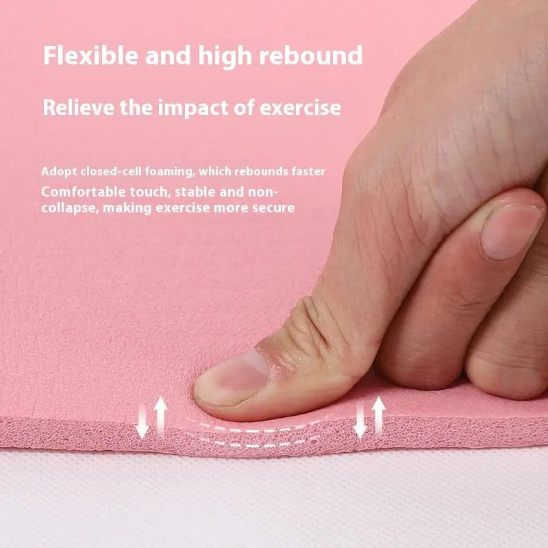 1PC Thick Yoga Mat Anti-skid Sports Fitness Mat 3MM EVA Comfort Foam Yoga Mat For Exercise Yoga And Pilates Gymnastics Mat