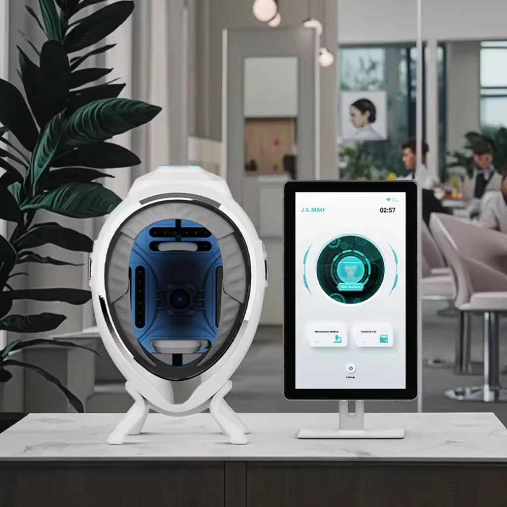 Skin Collagen Content UV Analyzer Professional Portable Intelligence 3D AI Skin Diagnostics Analyzer Skin Collagen