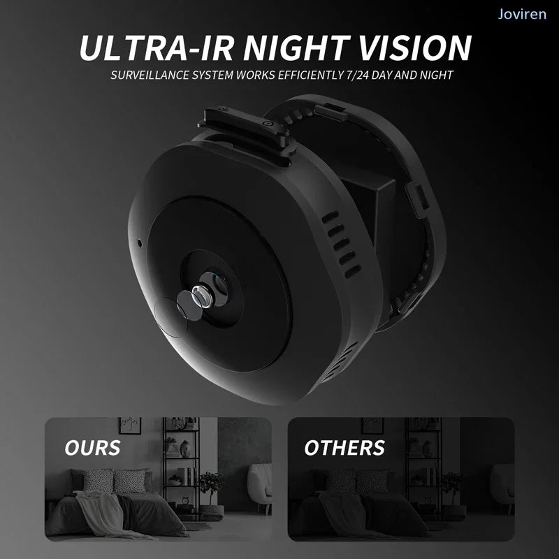 Mini IP Camera HD 1080P Covert Small Nanny Cam Video Voice Recorder Indoor Portable  Security CCTV Camera for Home and Office