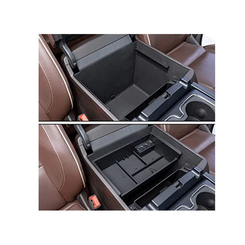 Center Console Organizer Tray For Chevy 2015-2020 Chevy Tahoe Center Organizer Console Tray Storage box