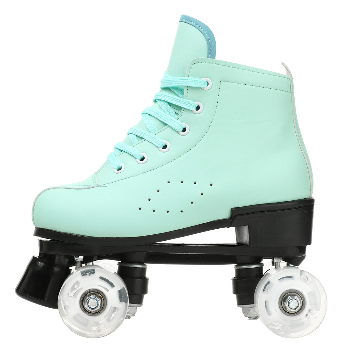2025 Double-Row Roller Skate Shoes  4 Wheels Skates For Women Men Outdoor Sport Skating Training Quad Sneakers Size 34 35 36-45