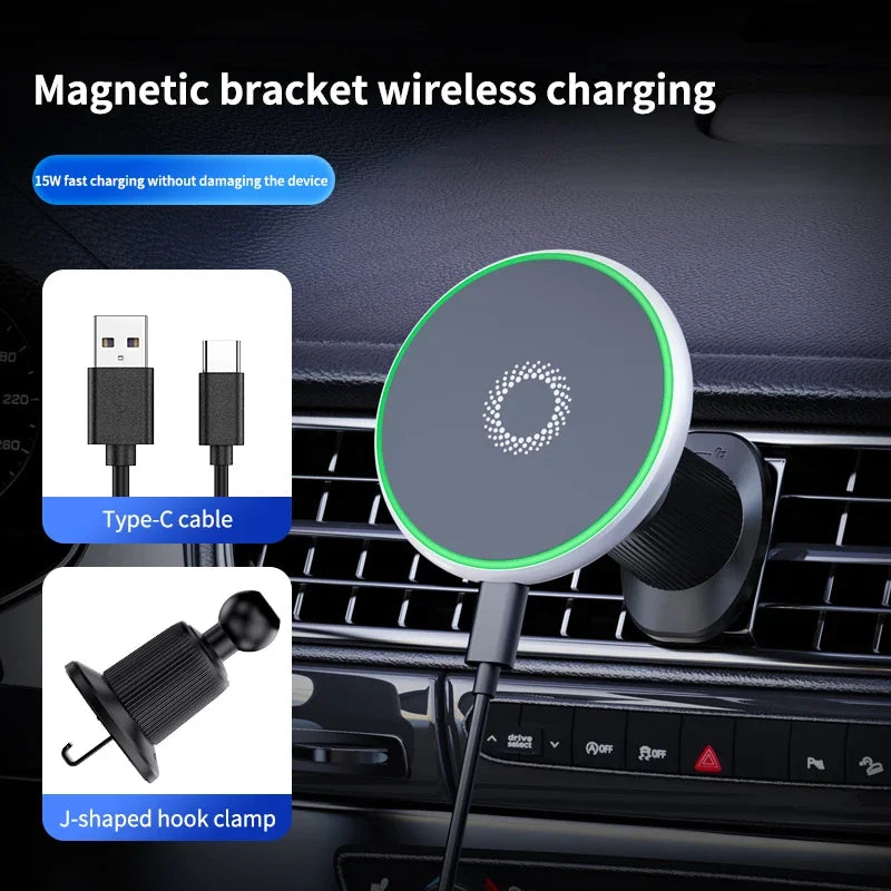For Mazda 2 Hatchback Mazda 2 2015-2018 2019 2020 Car Phone Holder Screen Fixed Bracket Wireless Charging Car Mobile Phone Mount