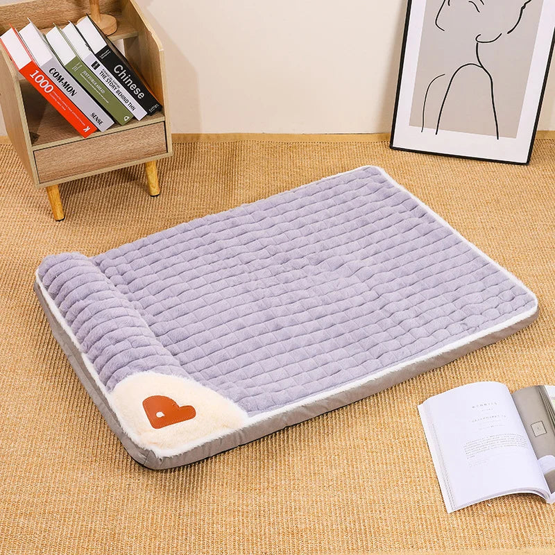 New Winter Warm Washable Removable Dog Bed Mat Pet Supplies Large Dog Bed, Cat Bed Pet Bed