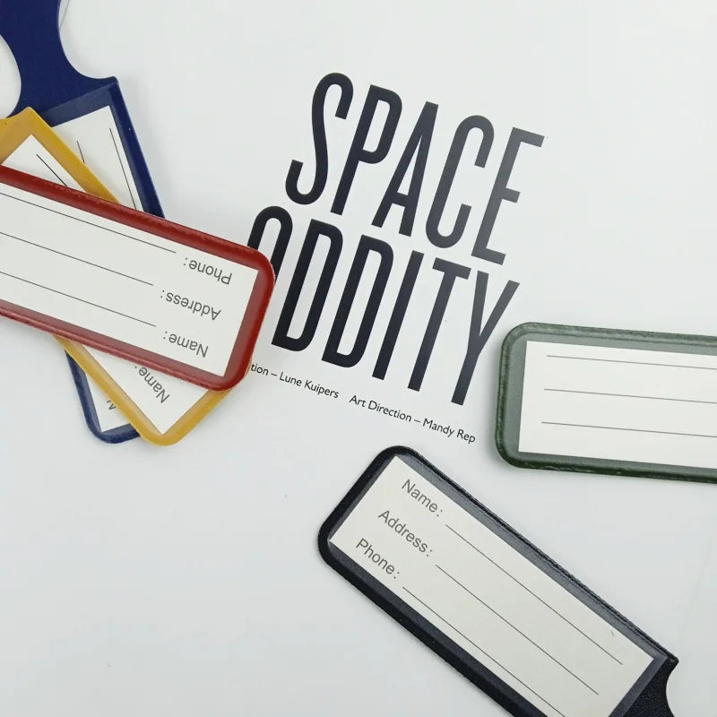 Long PU Luggage Tag for Air Travel - Easy Baggage Identification