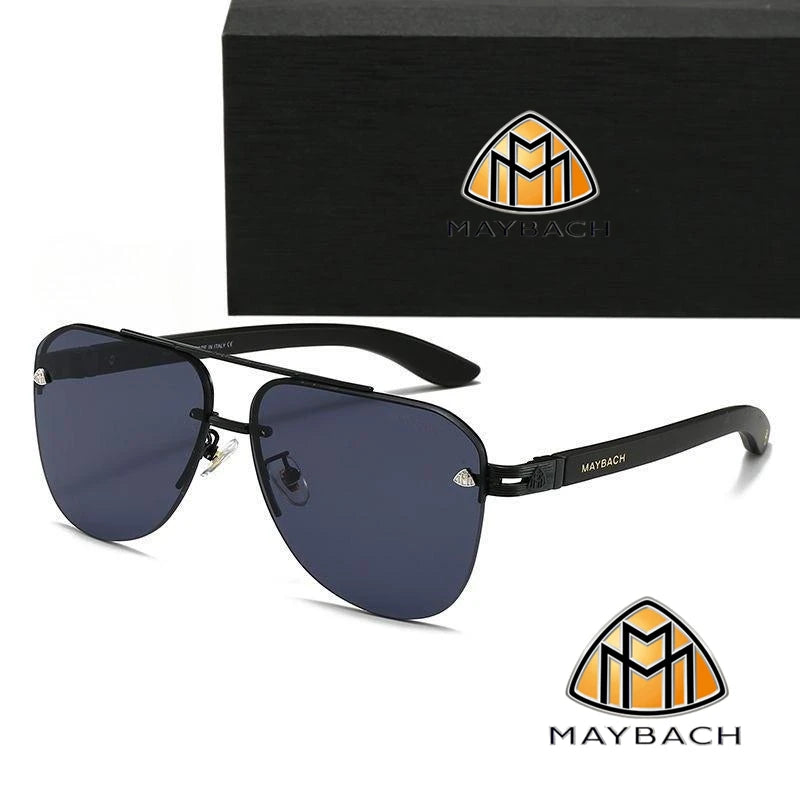 MAYBACH Sunglasses Luxury brand UV400 Protection for Men and women Classic Sun Glasses High Quality Eyewears Pilot Goggle 6830