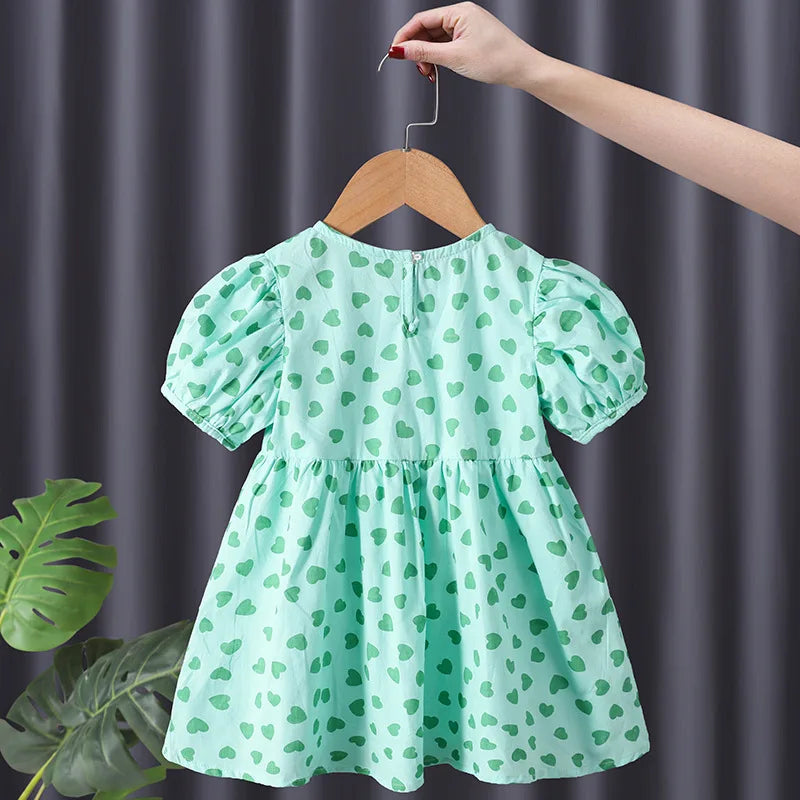 Casual Summer Kids Girls Dress Floral Kids Clothes Baby Girl Princess Dress New Flower Girl Dresses Toddler Baby Girl Clothing