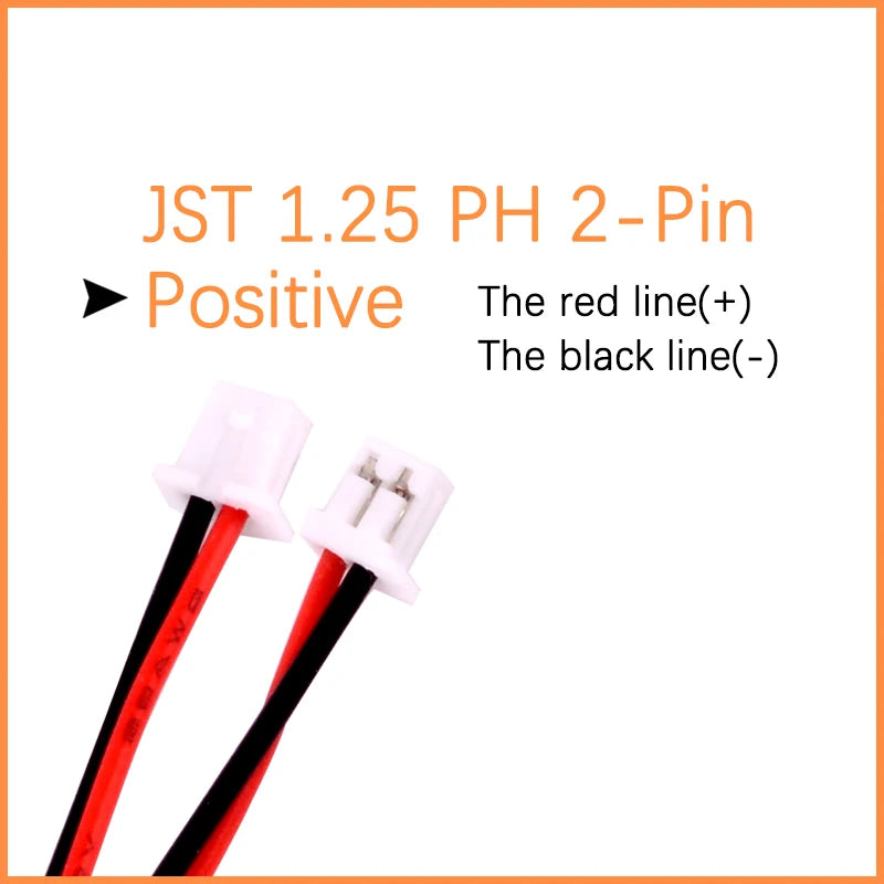Variety Plugs 102550 3.7V 1500mAh Rechargeable Lithium Lipo Li-ion Polymer Battery