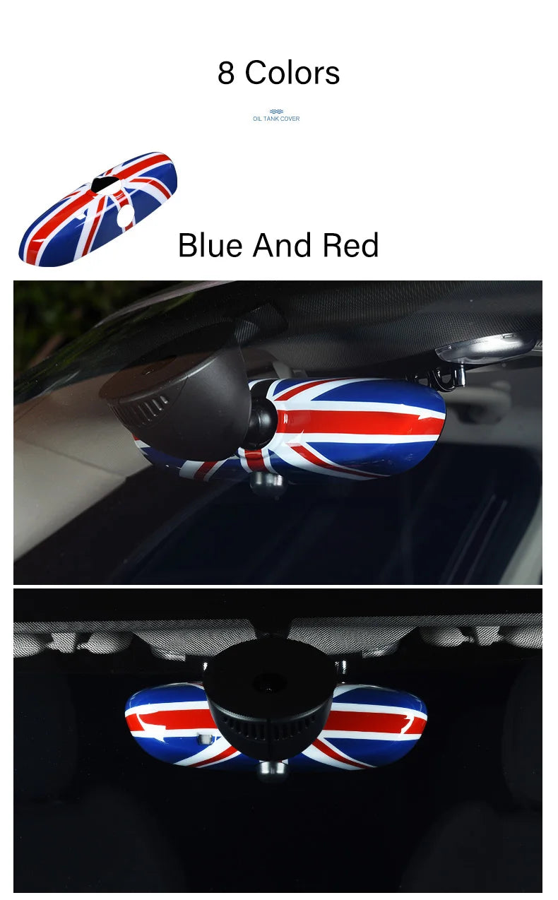 Rear View Mirror Cover Shell Car Accessories For Mini Cooper COUNTRYMAN CLUBMAN F54 F55 F56 F57 F60 R55 R56 R57 R58 R59 R50 R53