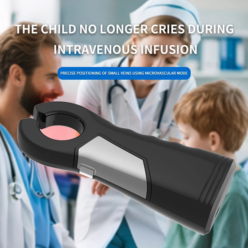 AiQUE Charging Vein Locator Injection Help Handheld Infrared Vascular Finder Detector Scanner Vein Viewer Light Device Home