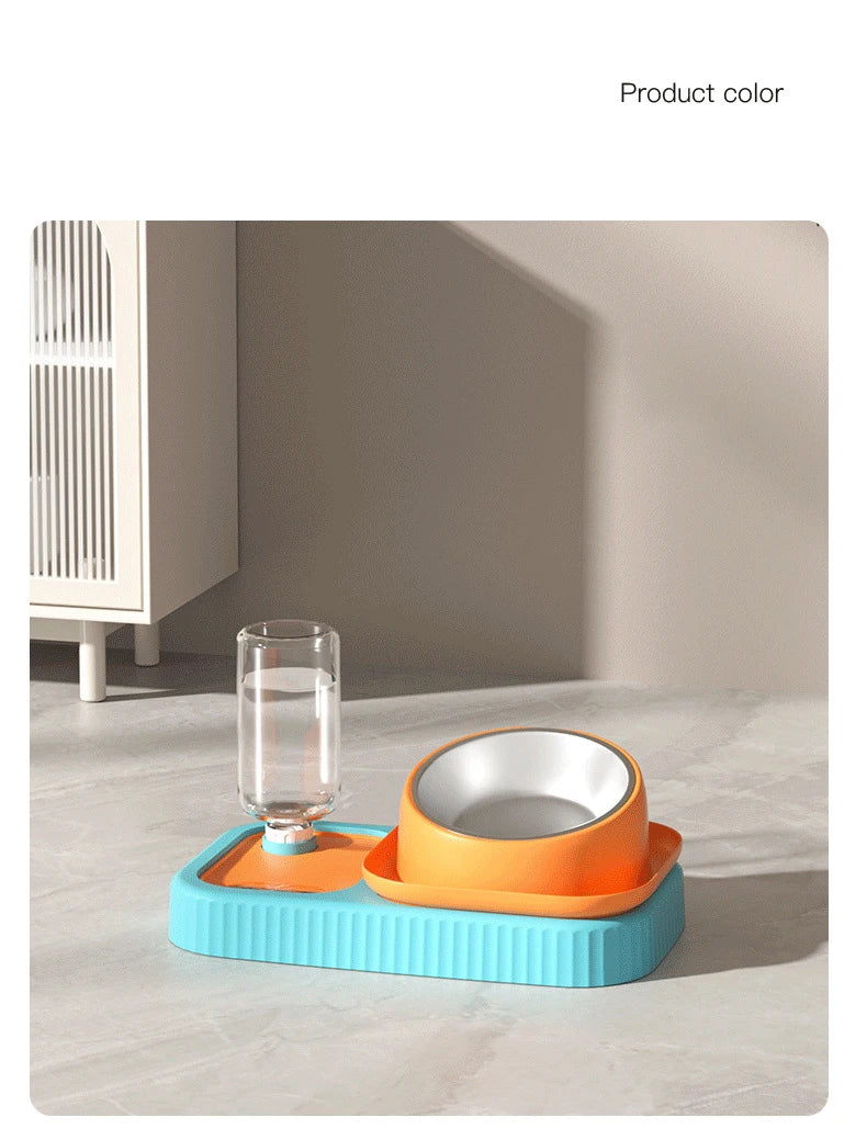 Cats and Dogs  Used Simple Use Pet Feeding Bowl, Durable and Safe Design Functions
