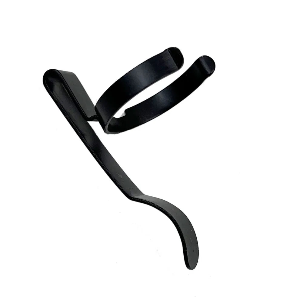 Black Clip Flashlight Torch Holding Clamp Belt Pocket Clip For Flashlight Body Diameter 18.5mm to 20mm Lighting Accessories