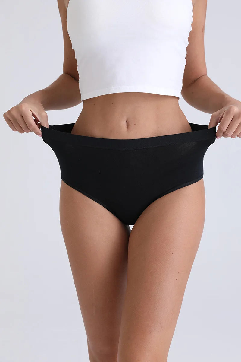 12Pcs Cotton Panties  Women Plus Size comfortable Underwear High Waist Abdominal Briefs Female Girl Postpartum Recovery lingerie