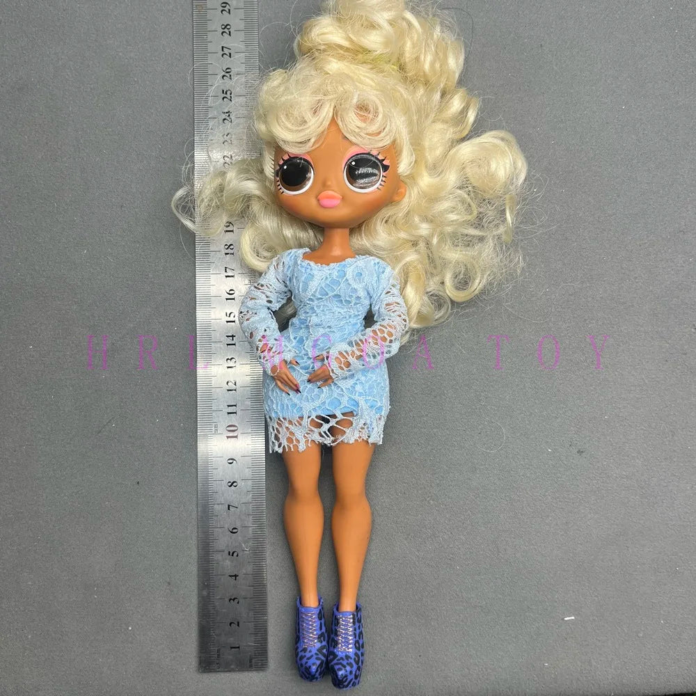 Original 24cm OMG multi-style big sister fashion dressup girl DIY holiday gift doll toy