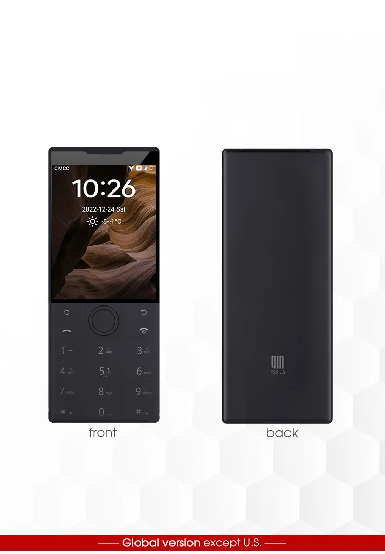 [SAVE MONEY] Google Version F22 No Camera 2GB+16GB  Android 11Touch Screen Phone Wifi +2.8 Inch MTK6739 Smart Phone