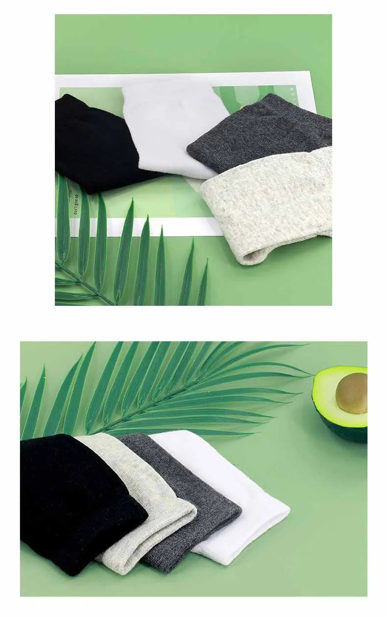 Toe Socks Men cotton Five Fingers Socks Breathable Short Ankle Crew Socks Sports Running Solid Color Black White Grey Male Sox