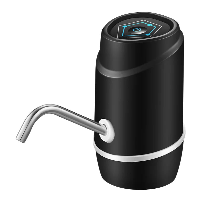 5 Gallon Electric Water Dispenser for 2/5 Gallon Water Bottle Dispenser, Camping Portable USB Rechargeable Water Pump
