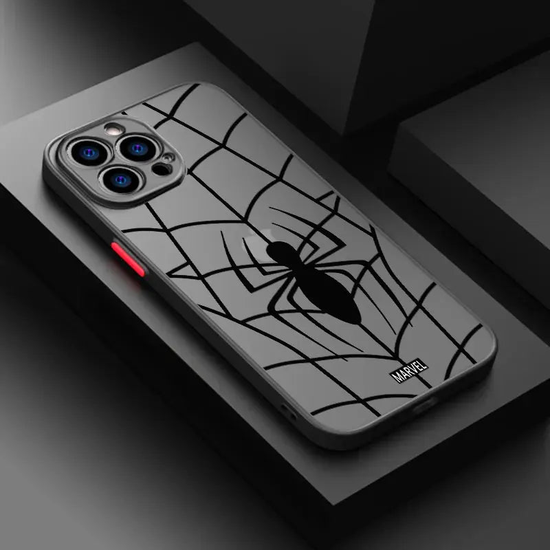 Marvel Spider Man Eye Phone Case For iPhone 17 16 15 Pro Max Case 14 13 12 11 Pro Max 16e 17e Air XS X 7 8 Plus Shockproof Cover