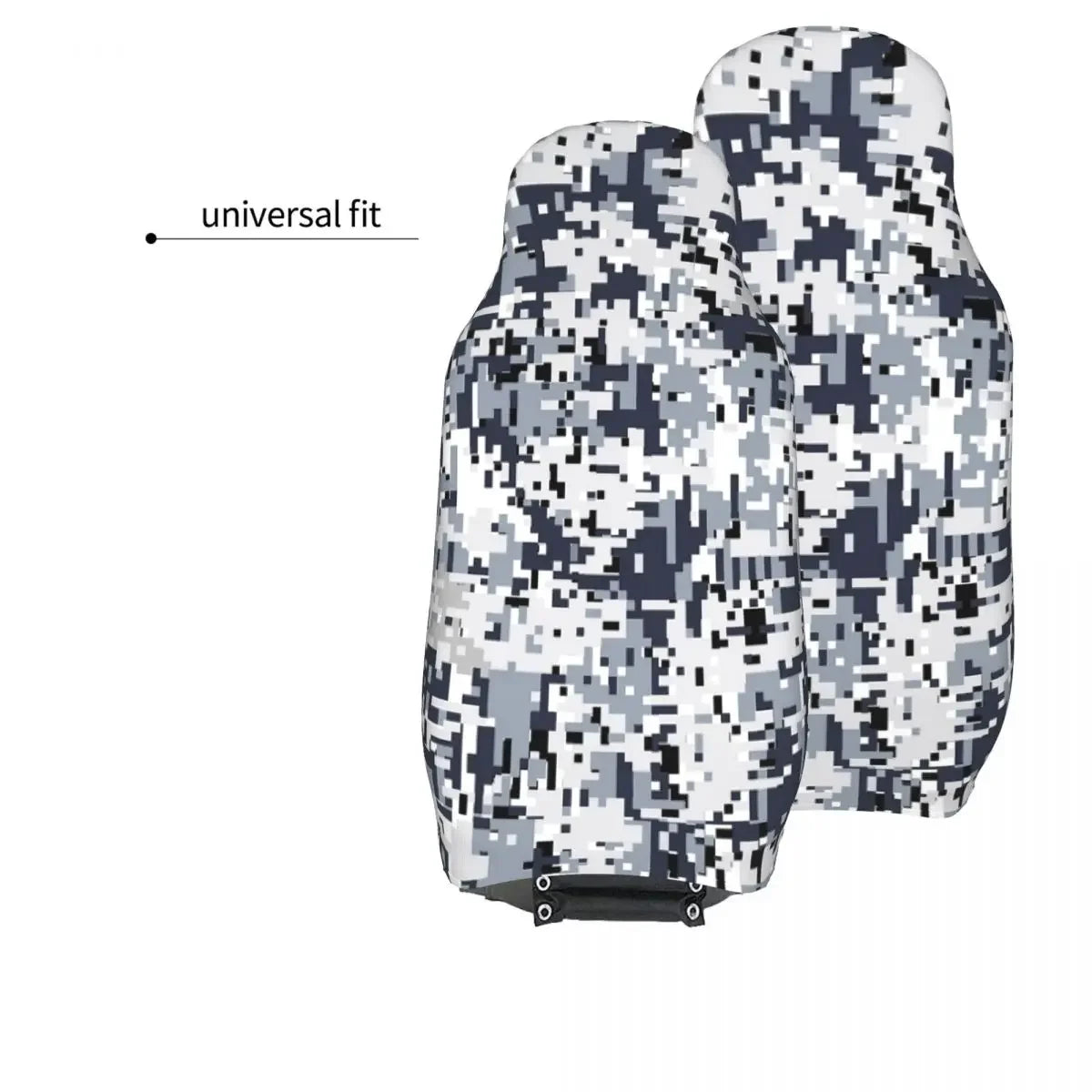 Urban Style Camouflage Universal Car Seat Cover Off-Road For SUV Multicam Front Rear Flocking Cloth Cushion Fabric Hunting