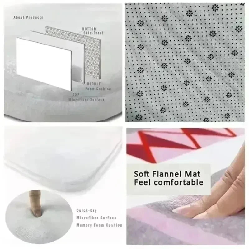 Sunset Yoga Mat Yoga Themed Non-Slip Rug Meditation CarpetBoho Yoga MatMindfulness RugYoga Art Washable Carpet Gift for Yogi