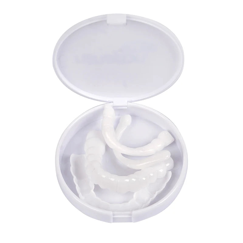 Upper and lower dental sealants, oral cleaning braces with box packaging, portable dental braces with dental sealants
